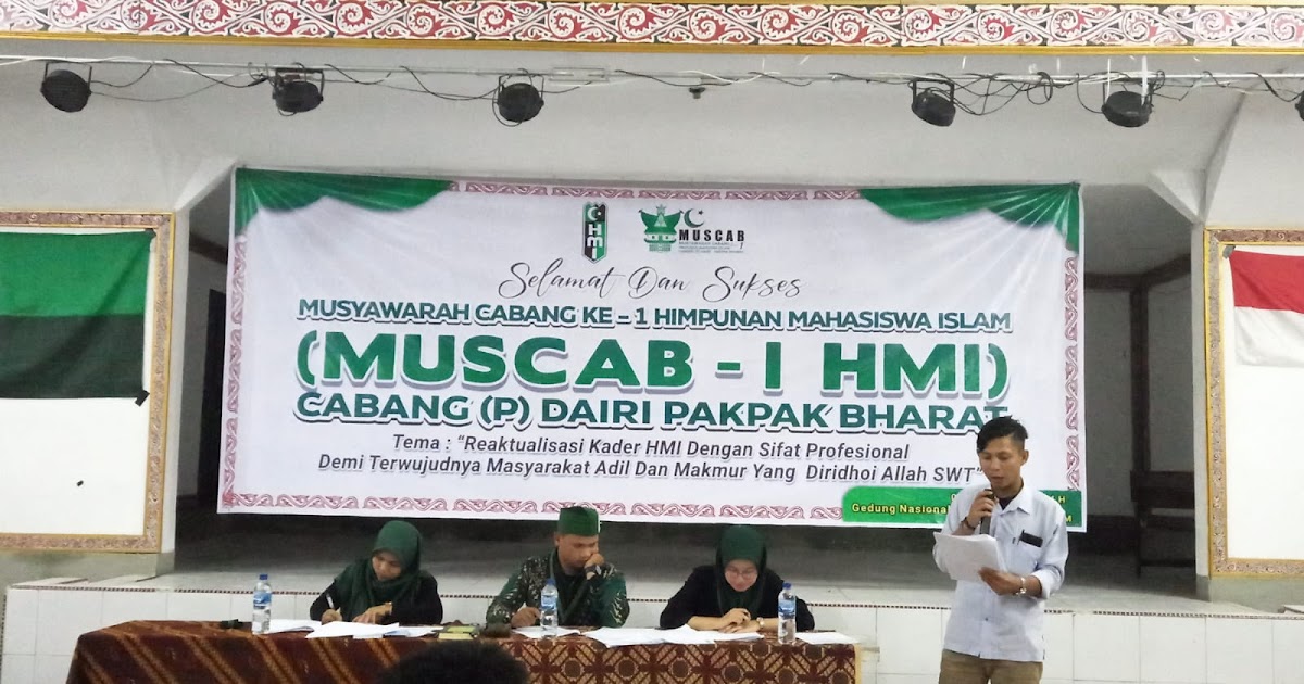 HMI pasar tais Gelar Musyawarah Cabang